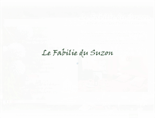 Tablet Screenshot of gite-fabilie-du-suzon.com